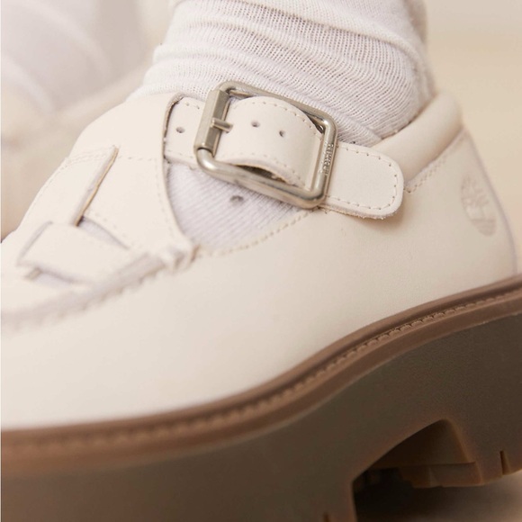 Timberland Women's Stone Street Platform Buckle Shoe Size 9 Leather Mary Jane - Picture 4 of 16